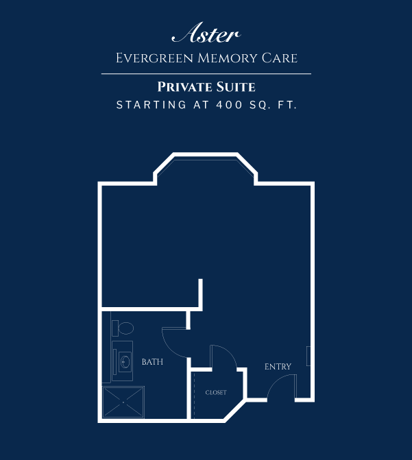 Floor plans for the Aster at Cathedral Hill.