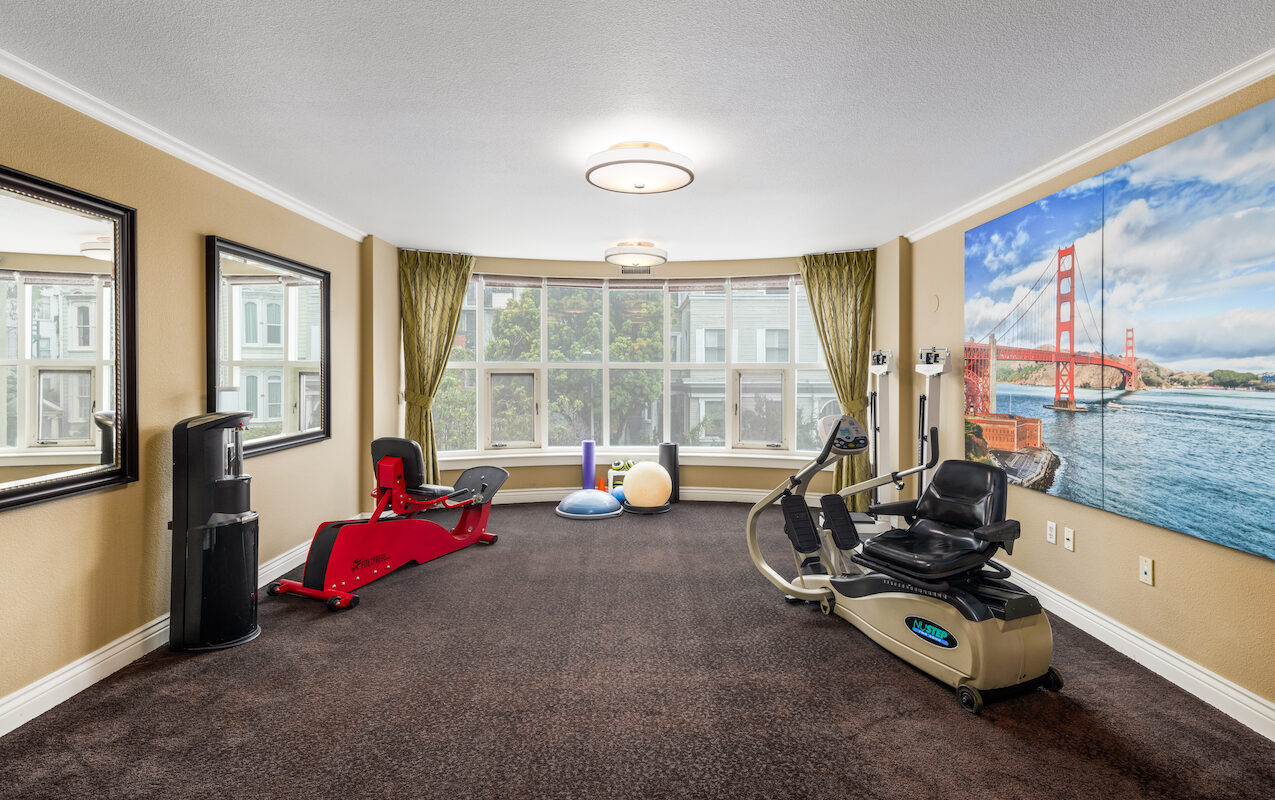Ivy Park at Cathedral Hill fitness center