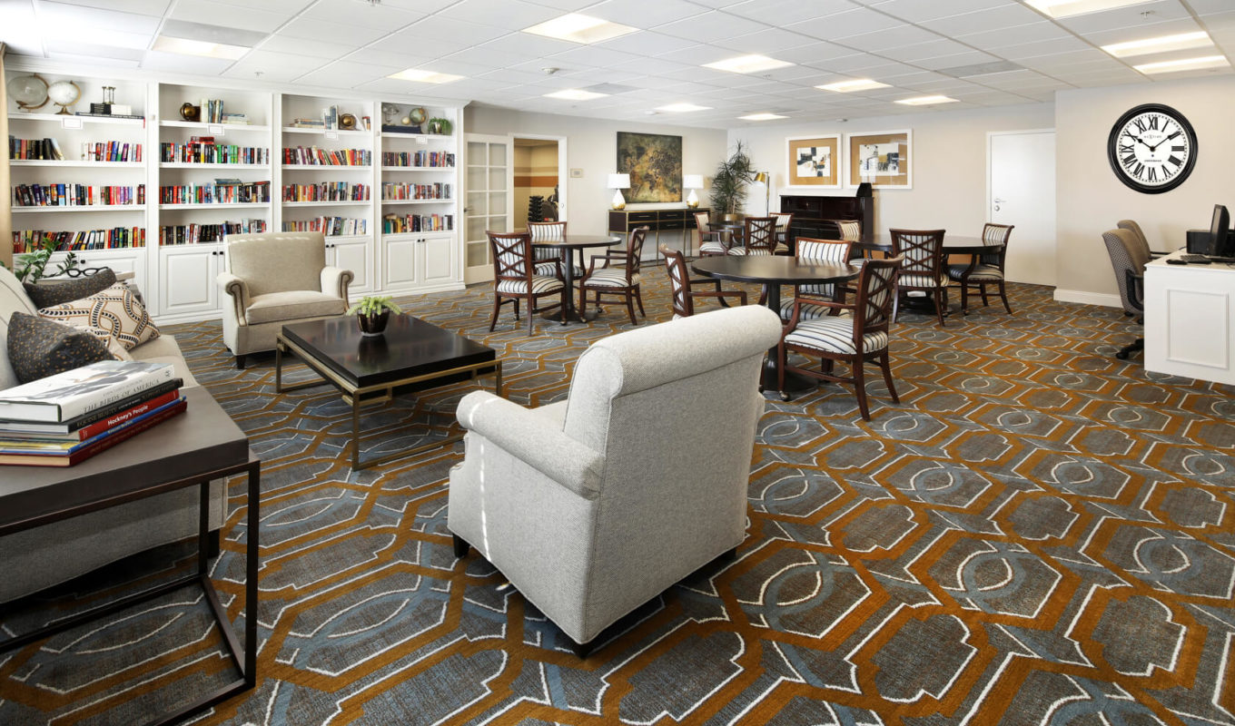 Cerritos lounge activity area