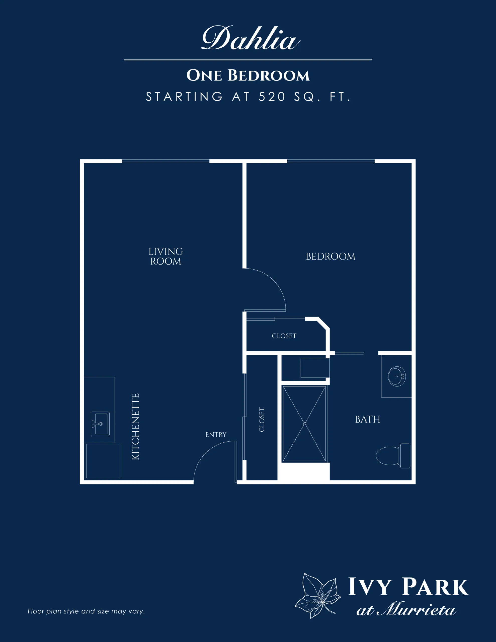 Dahlia floor plan