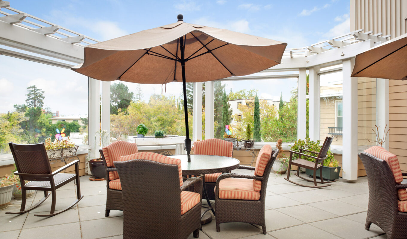 Ivy Park at Palo Alto outdoor patio