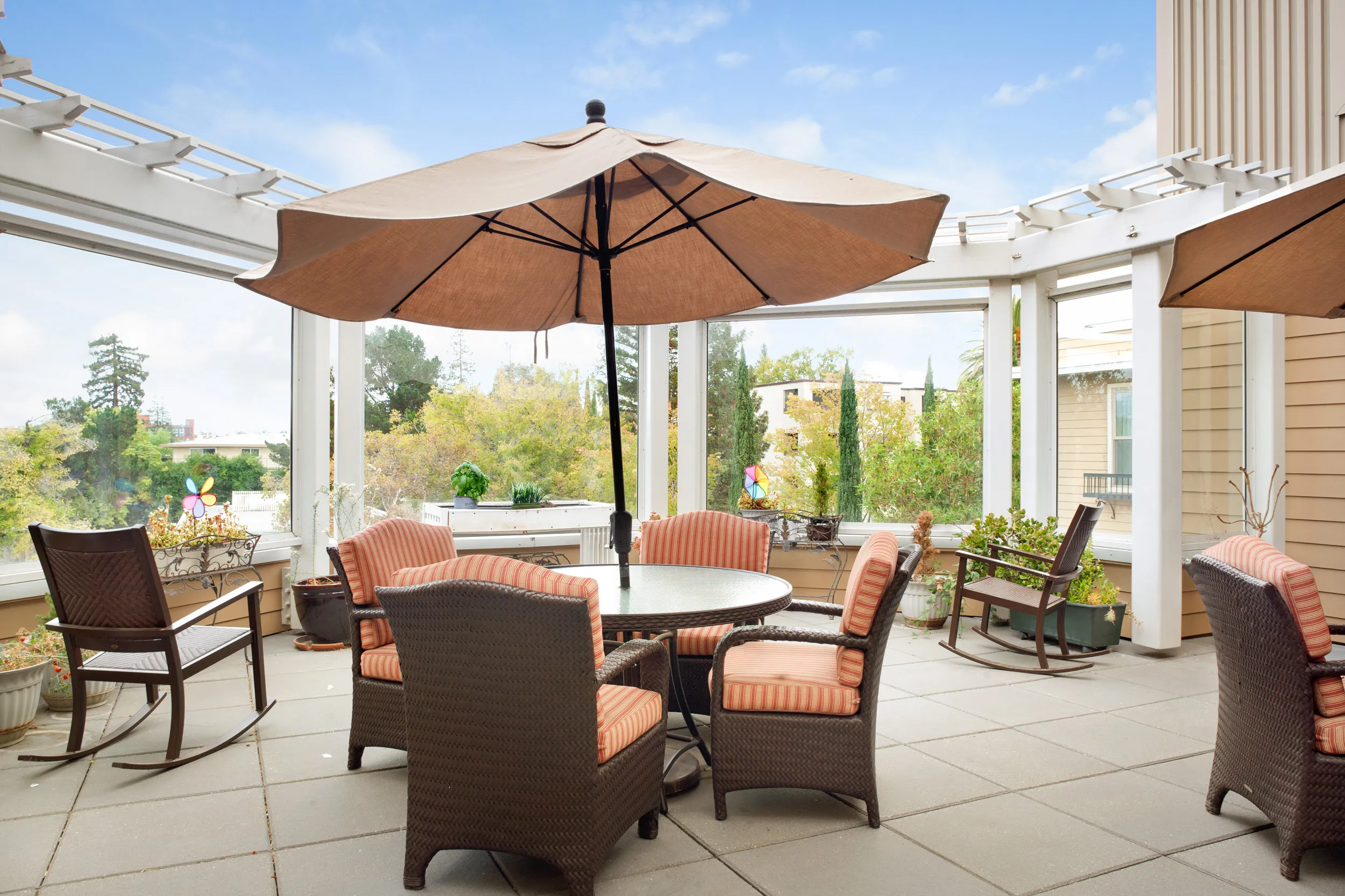 Ivy Park at Palo Alto outdoor patio