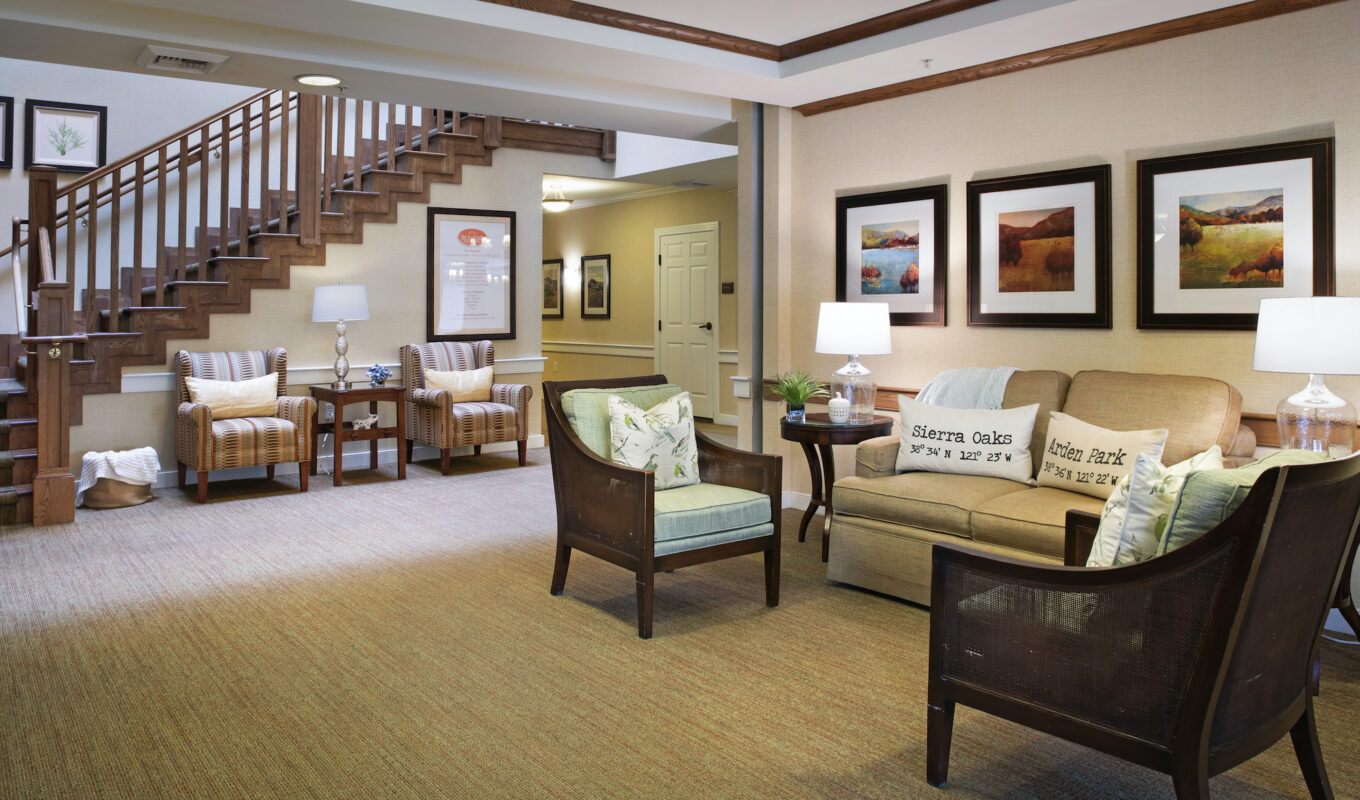 Ivy Park at Sacramento lobby