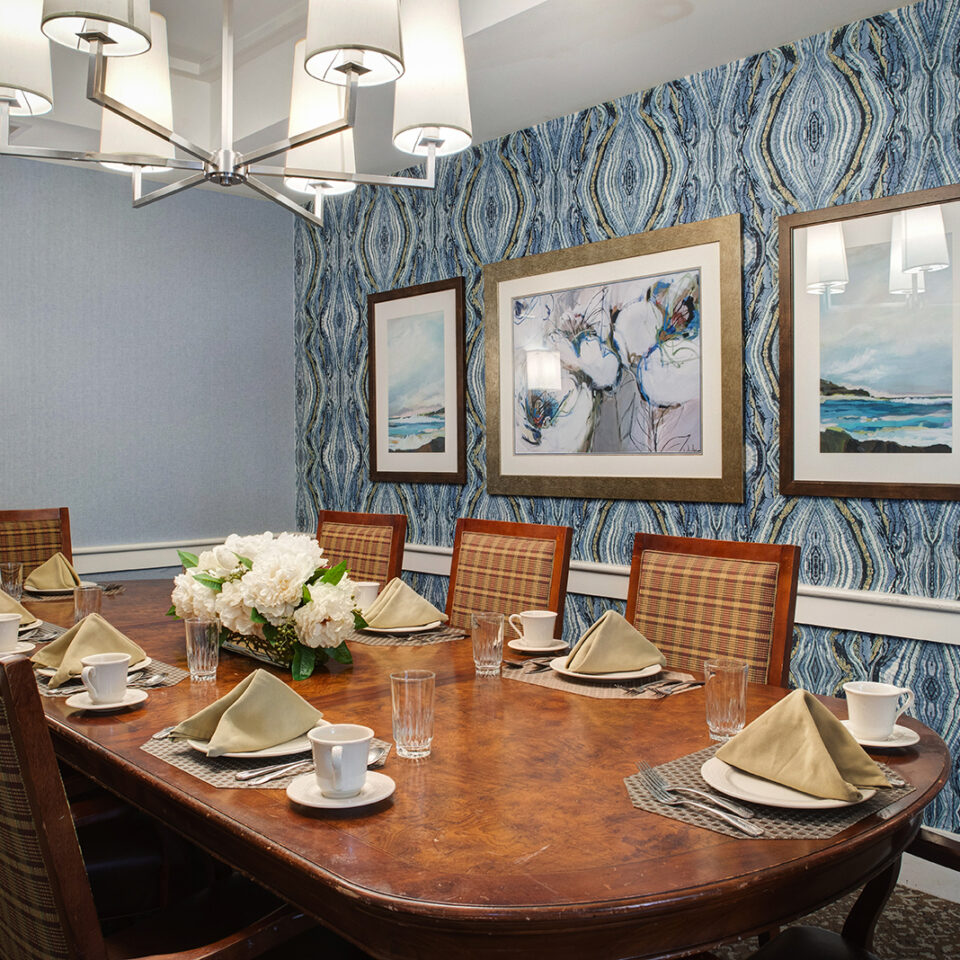 Ivy Park at Seal Beach private dining room