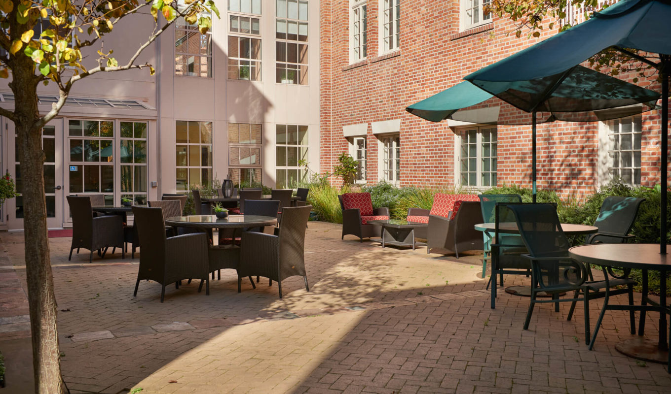 Golden Gate courtyard