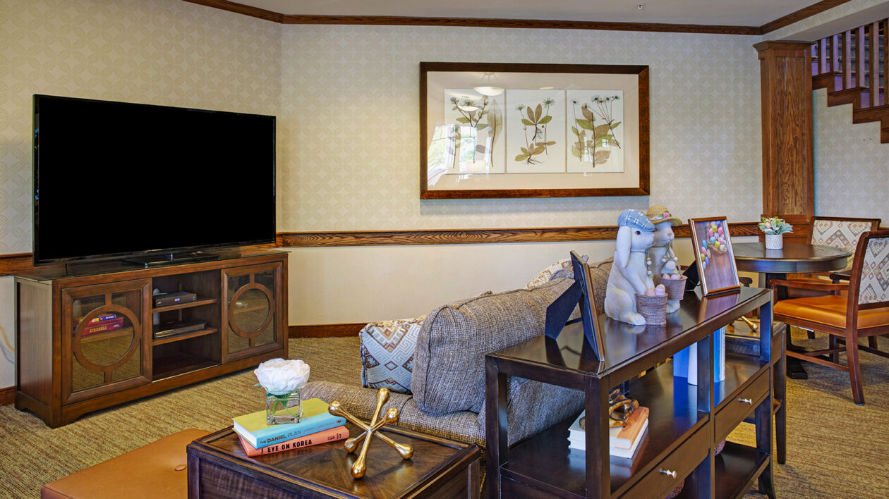Ivy Park at Wood Ranch living room area with tv