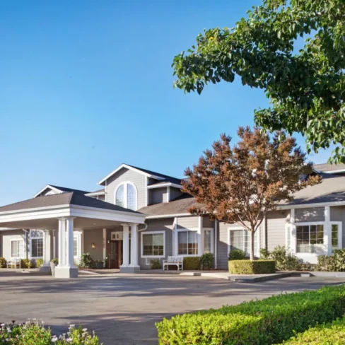 exterior view of San Ramon ivy living building