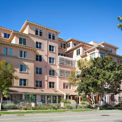 front external view of Ivy Living at Playa Vista
