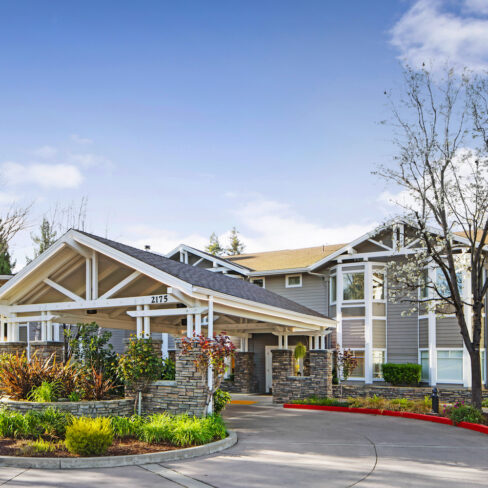 front external view of Ivy Living at Walnut Creek