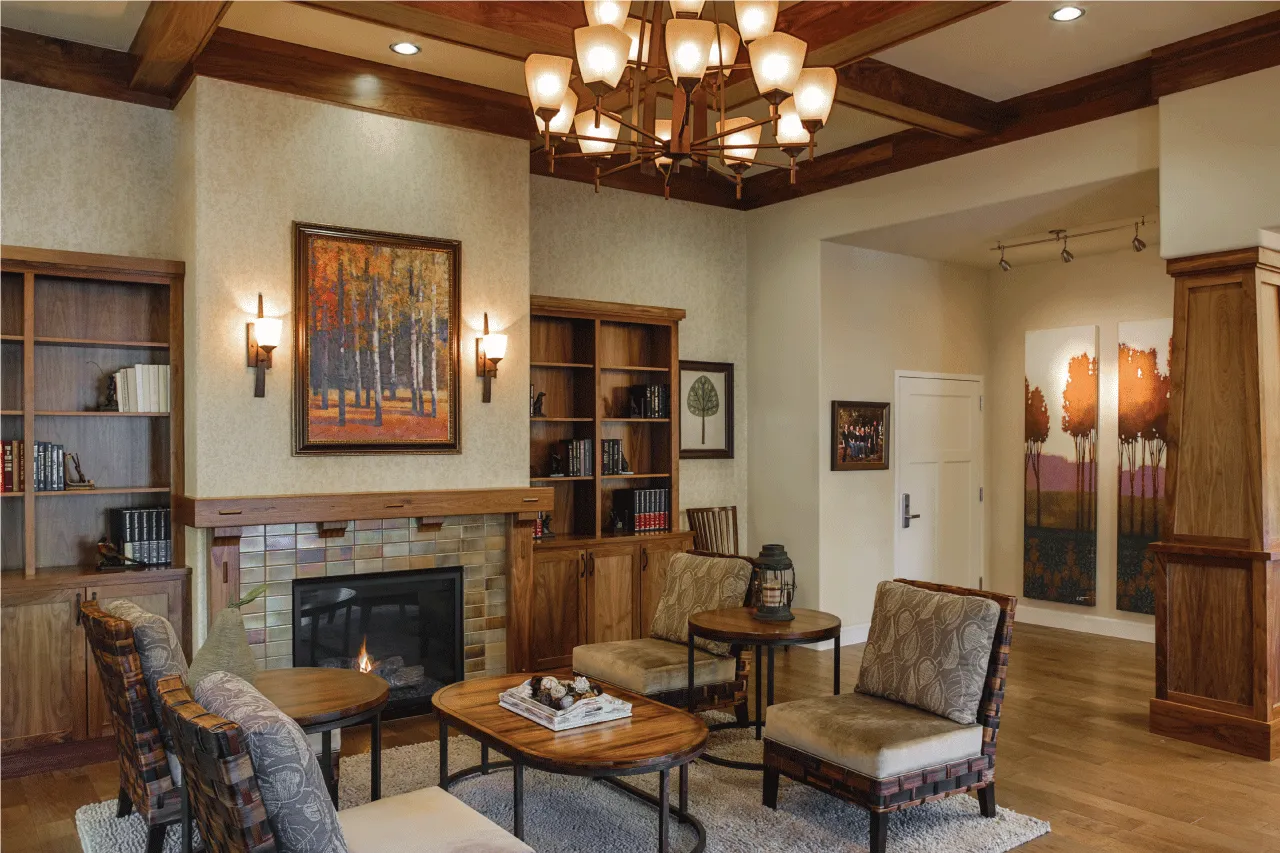 The Terraces living room